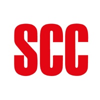 Logo SCC (Drei große rote Buchstaben: SCC)